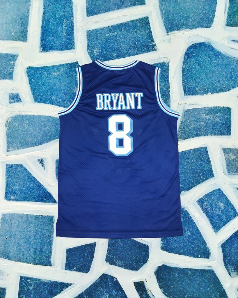Kobe Bryant Classic Retro Blue Los Angeles Jersey