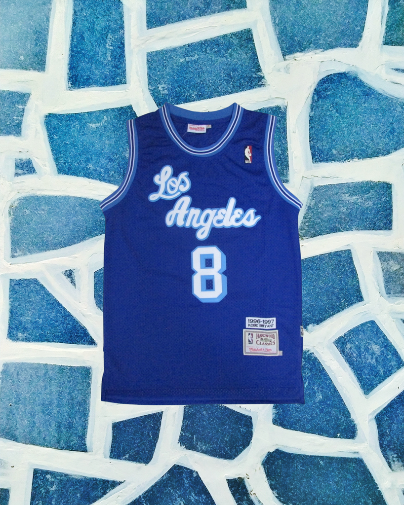 Kobe Bryant Classic Retro Blue Los Angeles Jersey
