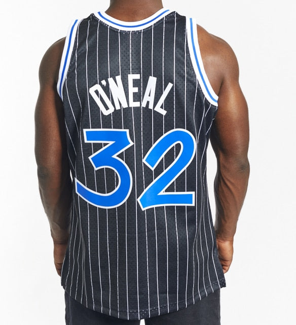 Light Blue Vintage Shaquille O'Neal Lakers Jersey
